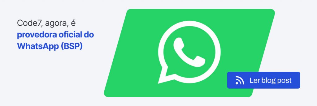 HSM WhatsApp - Code7 provedora oficial